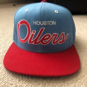 Houston Oilers SnapBack Mitchell and Ness
